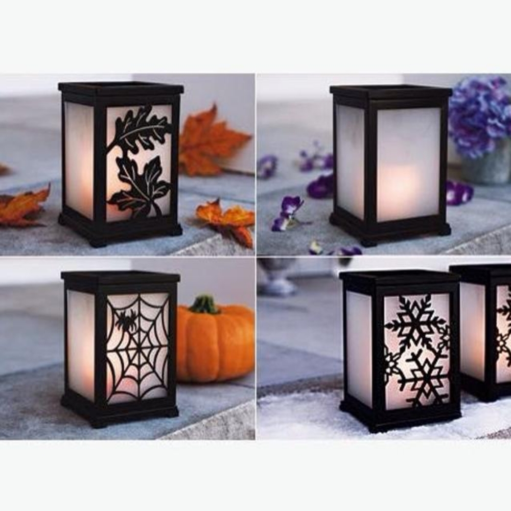 PartyLite Change O Luminary Magnetic Votive Holder Lanterns (two lanterns)